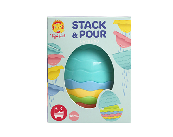 Stack & Pour Bath Egg de TigerTribe 