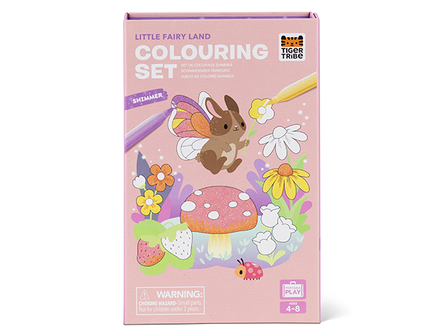 Colouring Set Shimmer Little Fairy Land de TigerTribe 