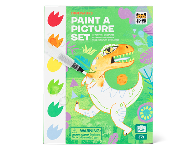 Paint a Picture Set Dinosaurs de TigerTribe 