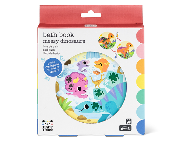 Bath Book Messy Dinosaurs de TigerTribe 