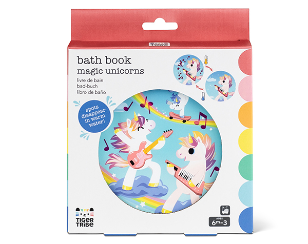 Bath Book Magic Unicorns de TigerTribe 