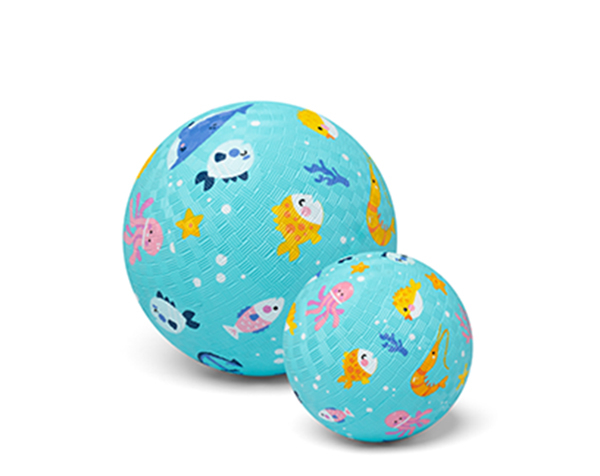 Rubber Ball Sea 18 cm de Little L Balls