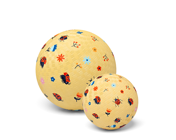 Rubber Ball Ladybirds 18 cm de Little L Balls