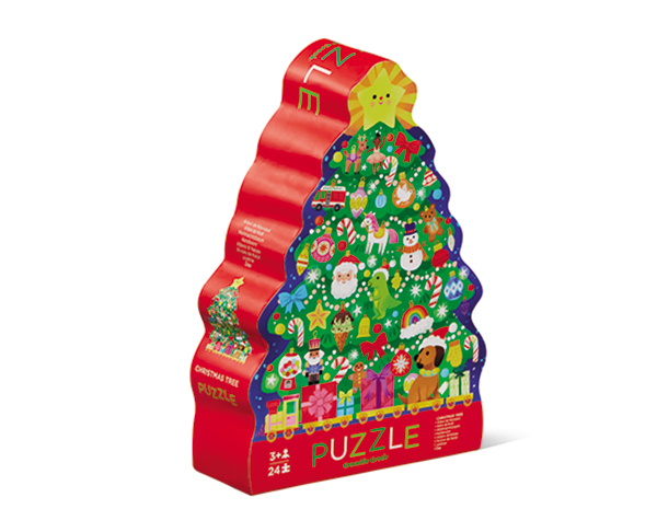 24 pc Puzzle Christmas Tree de CrocodileCreek