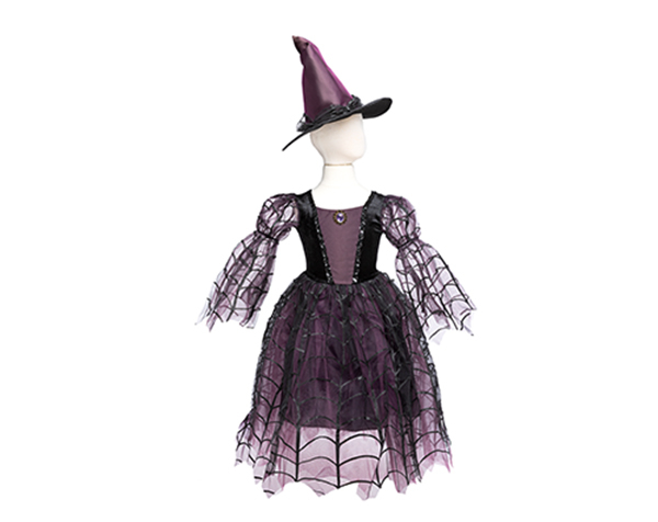 Amethyst the Spider Witch w/Hat Size 3-4 de GP Halloween