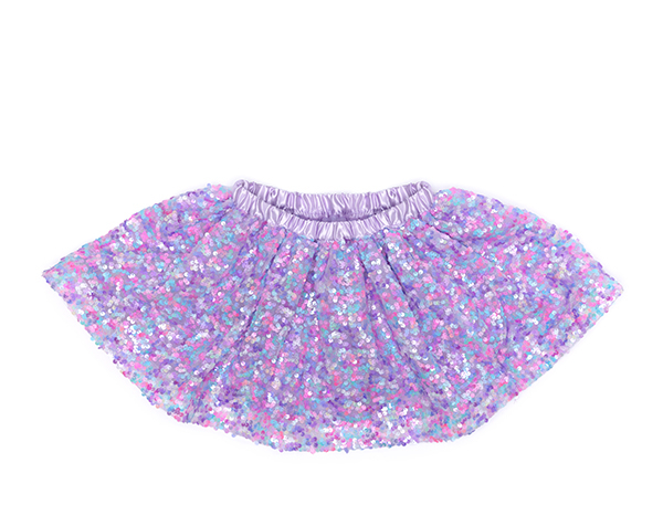 Purple Party Sequins Skirt Size 4-6 de GP Capas y Tutús