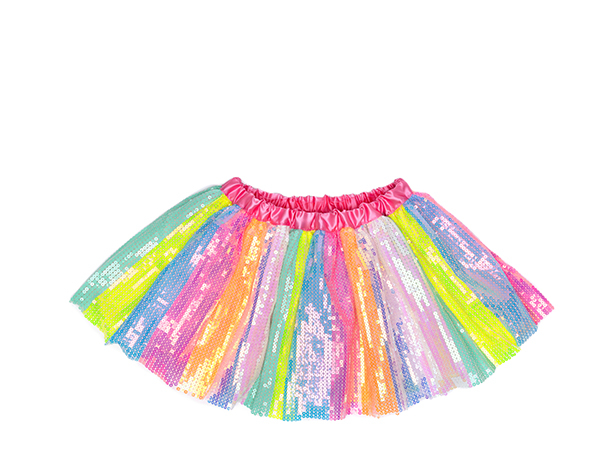 Stripy Sequins Skirt Size 4-6 de GP Novedades