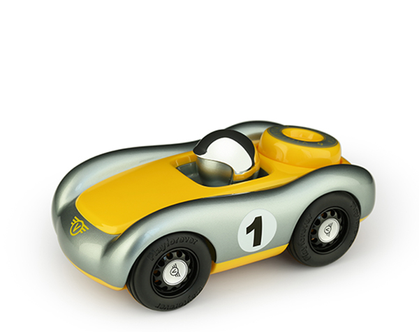 Car Verve Viglietta Marco - Grey-Yellow - L.16,5cm de Playforever