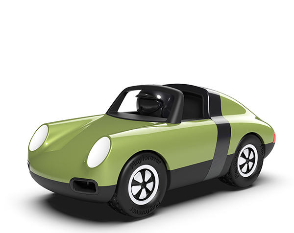 Car Luft Hopper - Green-Black - L.17,5cm de Playforever