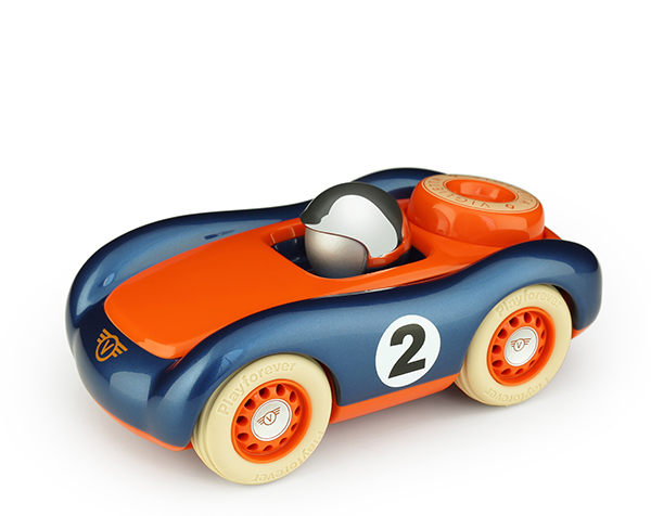 Car Verve Viglietta Jesper - Blue-Orange - L.16,5cm de Playforever