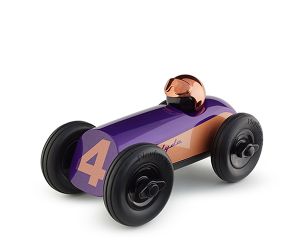 Car Clyde - Purple-Copper - L.20cm de Playforever