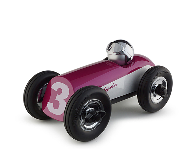 Car Clyde - Purple-Silver - L.20cm de Playforever