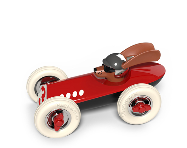 Car Rufus - Patrick - Red - L.21cm de Playforever