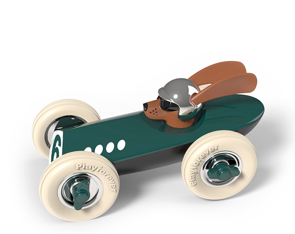 Car Rufus - Weller - Green - L.21cm de Playforever