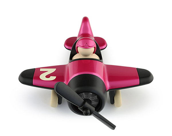 Plane Mimmo - Fushia - L.26,5cm de Playforever