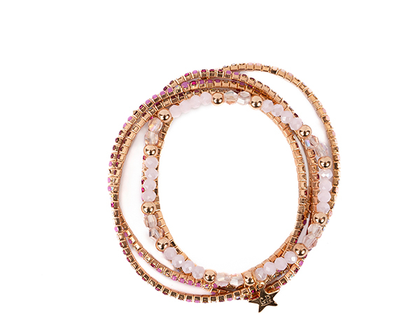 Boutique Glam Girl Bracelet Set - 4 Pc Set de GP Novedades