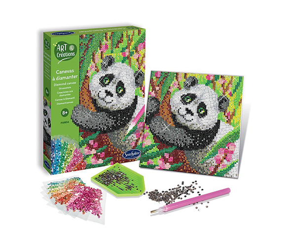 Canevas a Diamanter Panda de Sentosphere Express