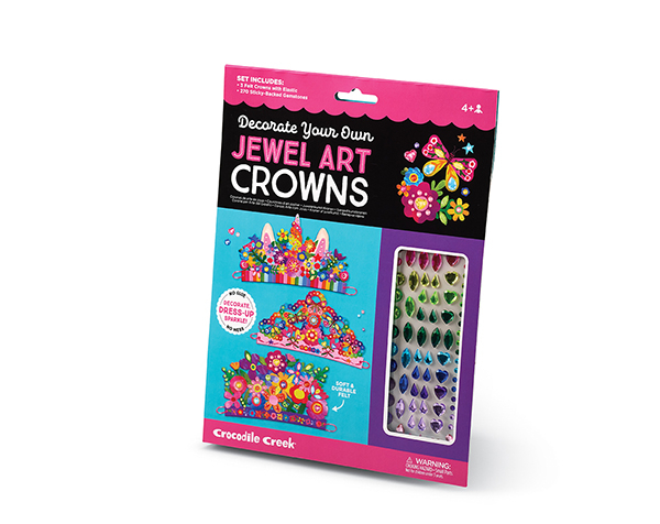 Jewel Art Crowns Unicorn Flowers de Crocodilecreek Manualidades