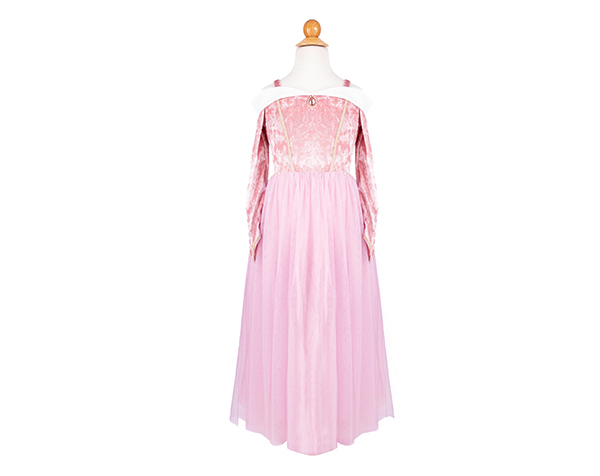 Velvety Soft Sleeping Sweetheart Princess Gown, Size 3-4 de GP Novedades