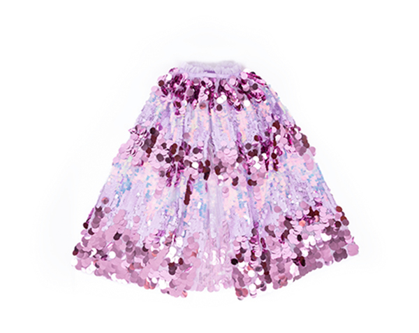 The 5th Avenue Purple Pailette Cape, Size 4-6 de GP Novedades