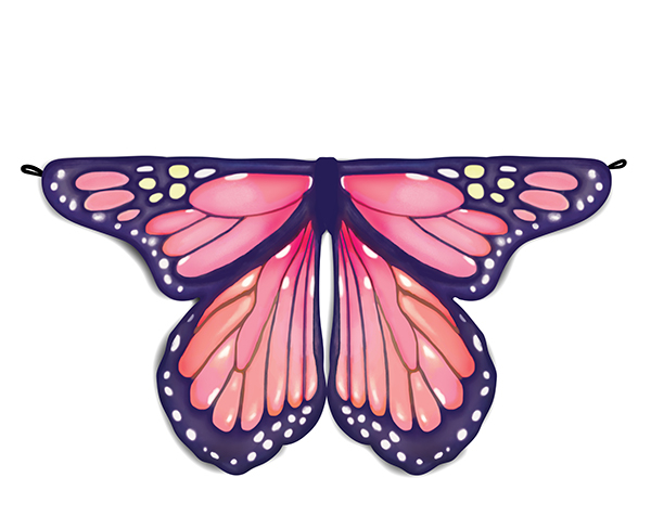 Mystical Monarch Soft Wings, Size 4-6 de GP Novedades