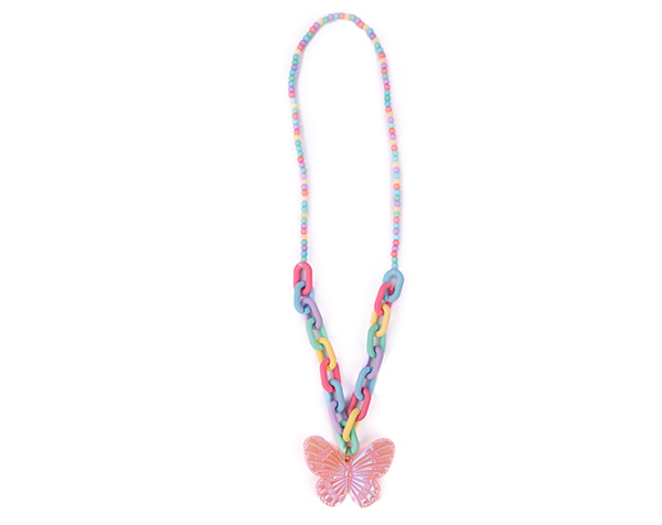 Kaleidoscope Butterfly Necklace de GP Novedades