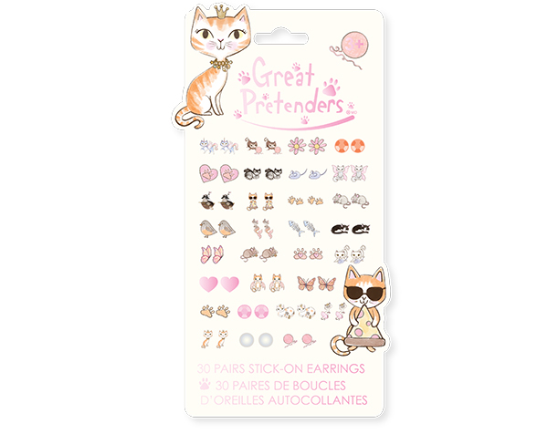 Paw-some Sticker Earrings, 30 pairs de GP Novedades