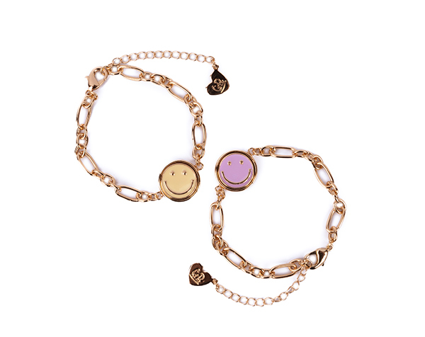 Boutique Chic All Smiles Spinner Bracelet de GP Novedades