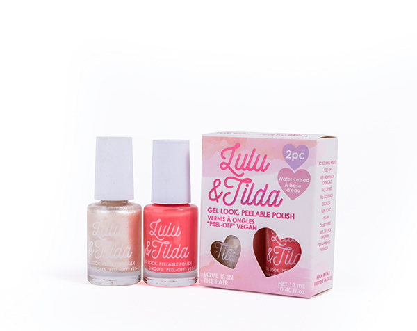 Love Is In The Pair - Set of 2 Nail Polish - Peelable - 2x 6ml - boxed de GP Novedades