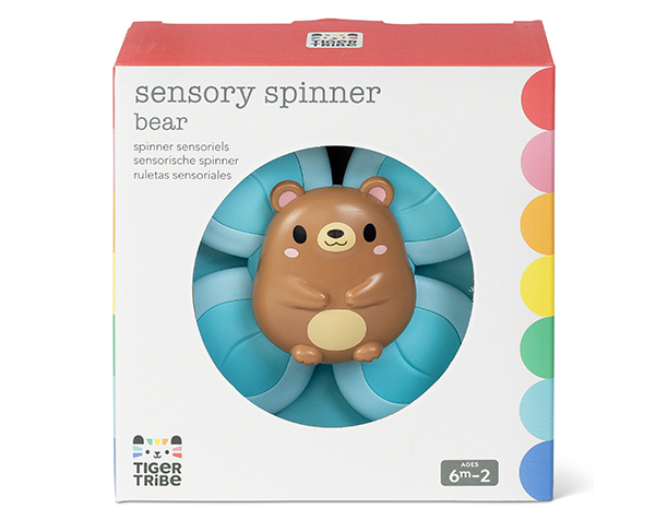 Sensory Spinner Bear de Tigertribe Juguetes