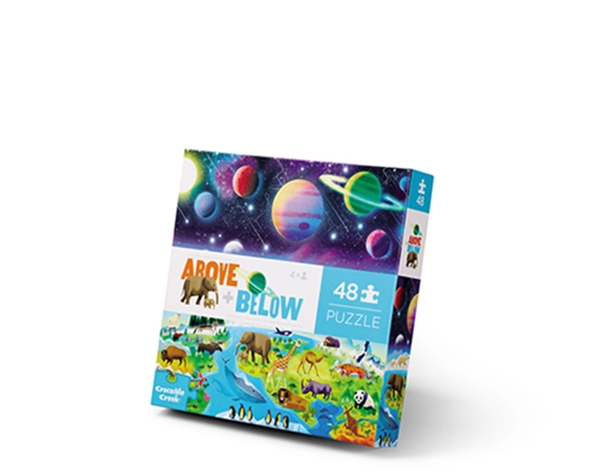 48 pc Above and Below Earth and Space  de Crocodilecreek Puzzles