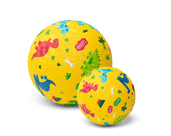 Rubber Ball Dinos Orange 13 cm. de Little L Balls