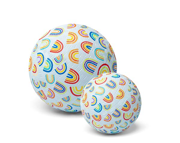 Rubber Ball Rainbow 13 cm. de Little L Balls